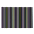 thumbnail image 1 of Abstract Cutting Board, Curved Stripes with Rainbow Colors on a Dark Toned Background Modern Art Design, Decorative Tempered Glass Cutting and Serving Board, Large Size, Multicolor, by Ambesonne, 1 of 1