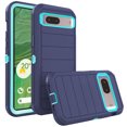 thumbnail image 1 of Asuwish Compatible with Google Pixel 7 5G Phone Case Hybrid Rugged Shockproof Hard Protective Drop Proof Full Body Heavy Duty Mobile Cell Cover for Pixel7 Pixle Seven 6.3 inchWomen Men Blue, 1 of 7