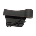 thumbnail image 1 of Relleno para hueco del asiento del coche, bolsillo lateral, portavasos con doble puerto USB, negro, derecho Negro B, 1 of 7
