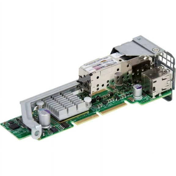 Supermicro AOC-CTG-I2S Dual-port 10 Gigabit Ethernet Adapter MicroLP 2-port 10G SFP , Intel 82599ES