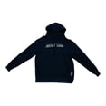 thumbnail image 1 of Sudadera Liga de la Justicia para Hombre con Gorro y Jareta Azul Marino Talla CH, 1 of 4