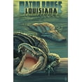 thumbnail image 3 of 15 fl oz Ceramic Mug, Baton Rouge, Louisiana, Alligator Scene, Dishwasher & Microwave Safe, 3 of 3