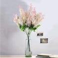 thumbnail image 4 of 4PCS Artificial Flowers Lifelike No Fade UV Resistant Fake Plastic Flowers Faux Plants for Indoor Outside Porch Window Box Wedding Home Decor, 4 of 13