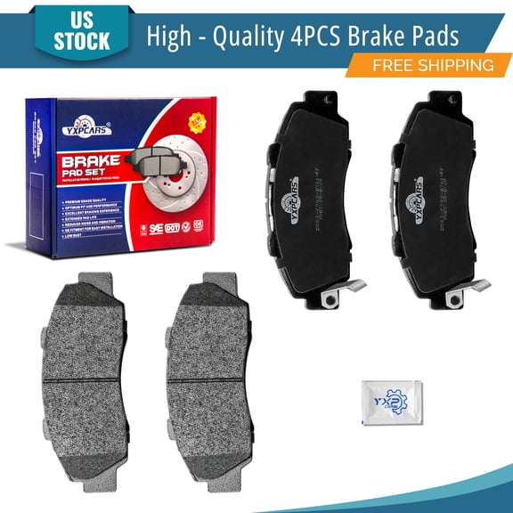 YXPCARS 4PCS Brake Pads(D503), Front Ceramic Pads for Acura NSX CL Integra RL TL Legend Vigor Honda Accord CR-V Prelude Odyssey Isuzu Oasis
