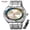 Silver, variant on SKMEI Watch for Men, Round Quartz Watch with Date Display, Stainless Steel Band