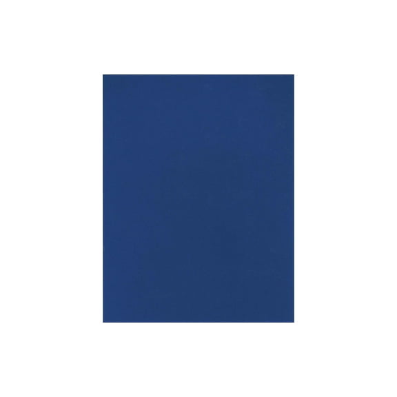 PA Paper Accents Heavyweight Smooth Cardstock 8.5" x 11" Deep Blue, 100lb colored cardstock paper for card making, scrapbooking, printing, quilling and crafts, 25 piece pack
