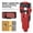 Red, variant on Door Mortise Tool, Wenini Precision Door Lock Installation Jig 1-3/4" 1-3/8" Thick Door, Adjustable Mortise Template for Door Hardware Lockset Installation with 2.2in Blade, Red