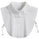 thumbnail image 1 of Cuello falso de encaje, cuello desmontable, bordado floral para mujer, 1 of 2