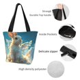 thumbnail image 4 of Balery Cute Angel Winged Rabbit Bolsa de Hombro con Diseño, Bolsa Grande y Duradera, Bolsa Versátil para Compras, 4 of 6