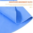 thumbnail image 3 of ORDDIART 2 Pcs High Absorbency Cleaning Cloth Blue For Music Instruments, 3 of 6