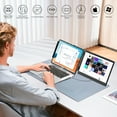 thumbnail image 4 of Laptop Screen Extender, 14" FHD 1080P IPS Portable Monitor Dual Screen, Laptop Monitor Extender for 13-17" Laptops with USB-C/HDMI Port, Plug and Play for Windows/Mac/Android/Switch/PS5, 4 of 9