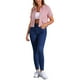 thumbnail image 2 of CAMISA DE TWEED PARA MUJER INSPIRADA CHIC CON TASSELES, CORTA Y DE MANGA CORTA, COLOR ROSA, 2 of 6