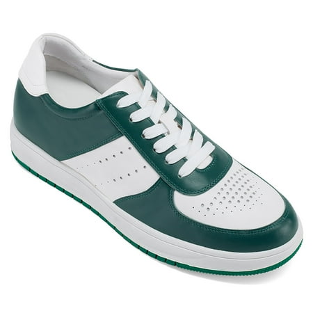 

CMR CHAMARIPA Height Increasing Sneakers Mens Classical Retro Casual Elevator Shoes 2.36 inches