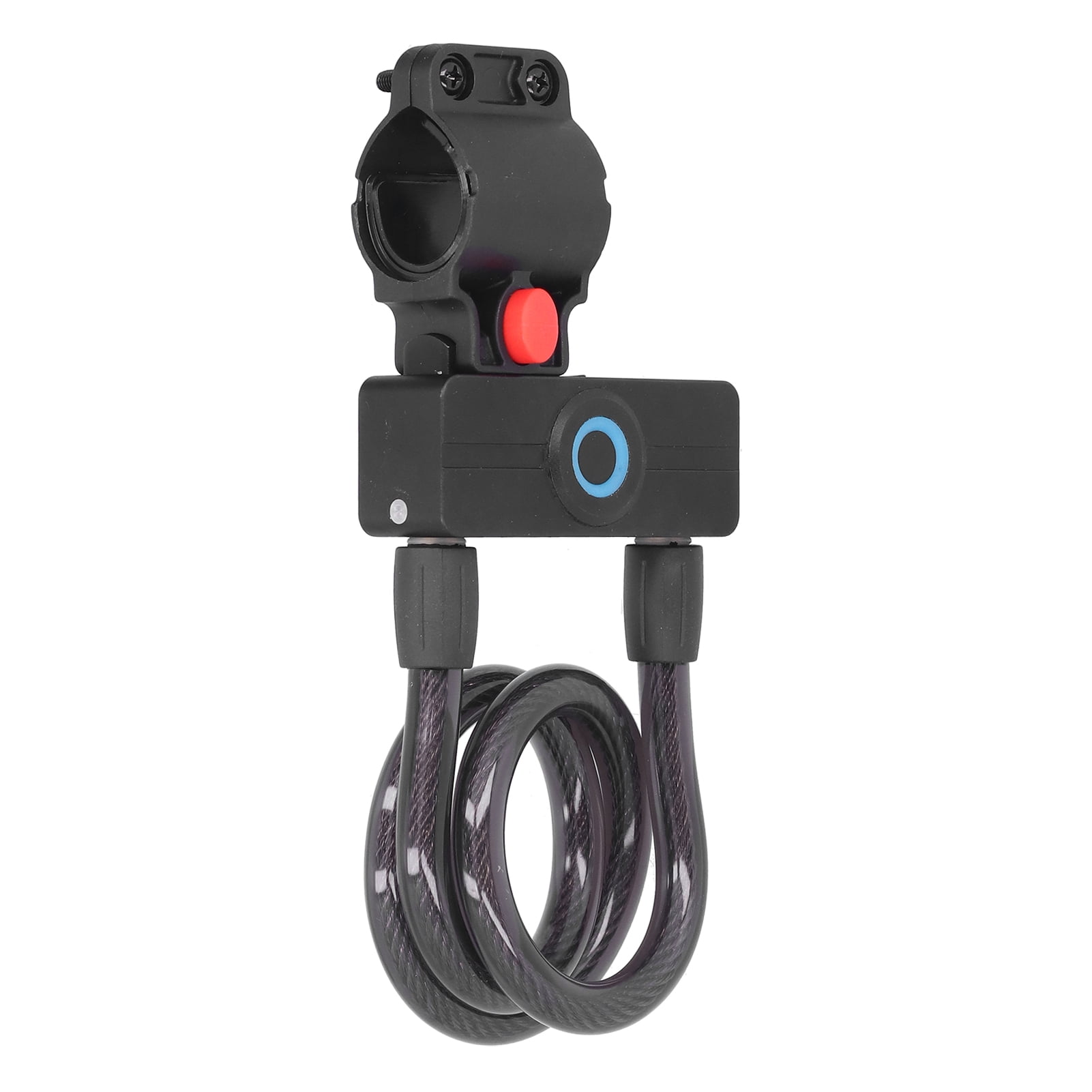 Riousery Biometric Fingerprint Bicycle Chain Lock with Bluetooth App Control, Heavy Duty Aluminum Alloy Smart Bike Lock with Backup Keys for Mountain Bikes, Motorcycles and Scooters