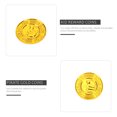 thumbnail image 3 of 100pcs Plastic Reward Coins Kids Classroom Treasure Chest Filler Reward Coins, 3 of 8