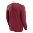 thumbnail image 3 of Men's Fanatics Red Atlanta United FC Penalty Kick Long Sleeve Polo, 3 of 3