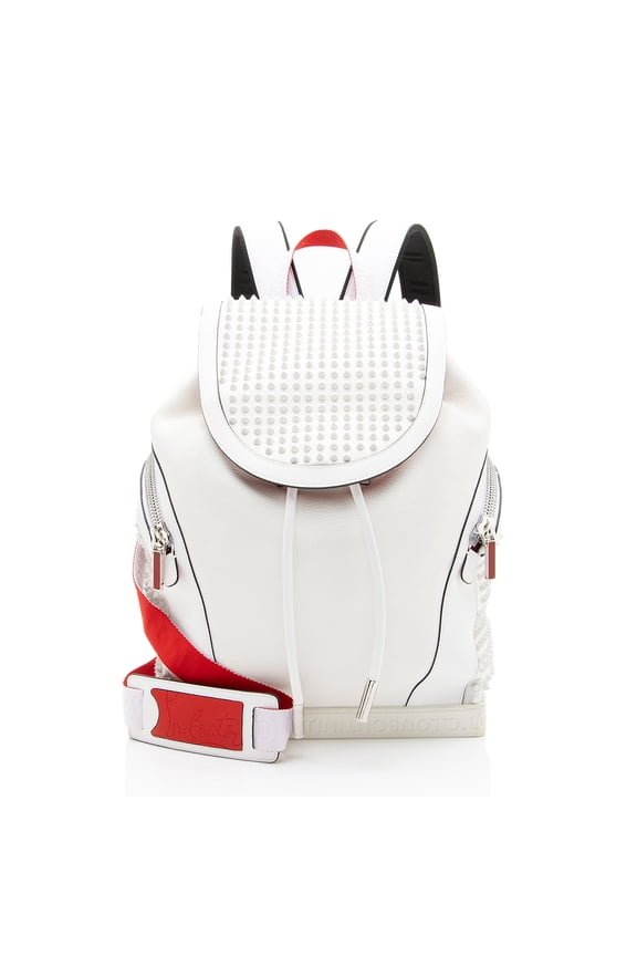 Pre-Owned Christian Louboutin Leather Spiked Explorafunk Backpack