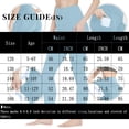 thumbnail image 3 of Dwellite Girls Athletic Leggings Ankle Length High Waisted Yoga Pants with Pockets for Kids Teen 5-13Y Navy 120, 3 of 7