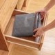 thumbnail image 1 of Bolsa de almacenamiento debajo de la cama, plegable, organizador de ropa debajo de la cama con cremallera duradera y asa para cojines, ropa y mantas, 1 of 8