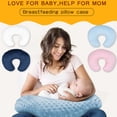 thumbnail image 5 of Fundas de almohada para lactancia materna y localizadores de lactancia materna y biberón, soporte para bebés, tiempo boca abajo, 5 of 5