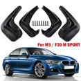 thumbnail image 2 of unique 4pcs For BMW 3 Series F30 Sedan M3 MSport 2012 - 2019 Mud Flaps Splash Guards Mudguards Front Rear 2013 2014 2015 2016 2017 2018, 2 of 5