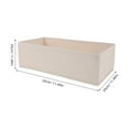 thumbnail image 2 of Milisten Organizador De Ropa Beige Para Con Plegable Y Material Duradero, 2 of 8