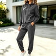 thumbnail image 5 of 2 Piece Lounge Sets for Women Matching Sweatsuits | Oversized Hoodies & ankle banded Sweatpants,Casual Sweat Set,Workout Tracksuit,Airport Travel Outfits,Fashion Fall Clothes, 5 of 7