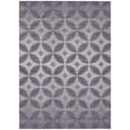 thumbnail image 2 of Addison Rugs Chantille Indoor/Outdoor Transitional Geometric Plum Machine Washable Rectangle Rug, 5' x 7'6", 2 of 8