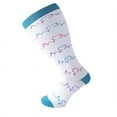 thumbnail image 2 of HAOAN Plus Size Compression Socks for Women and Men Wide Calf Extra Knee High Support for Circulation, 2 of 2