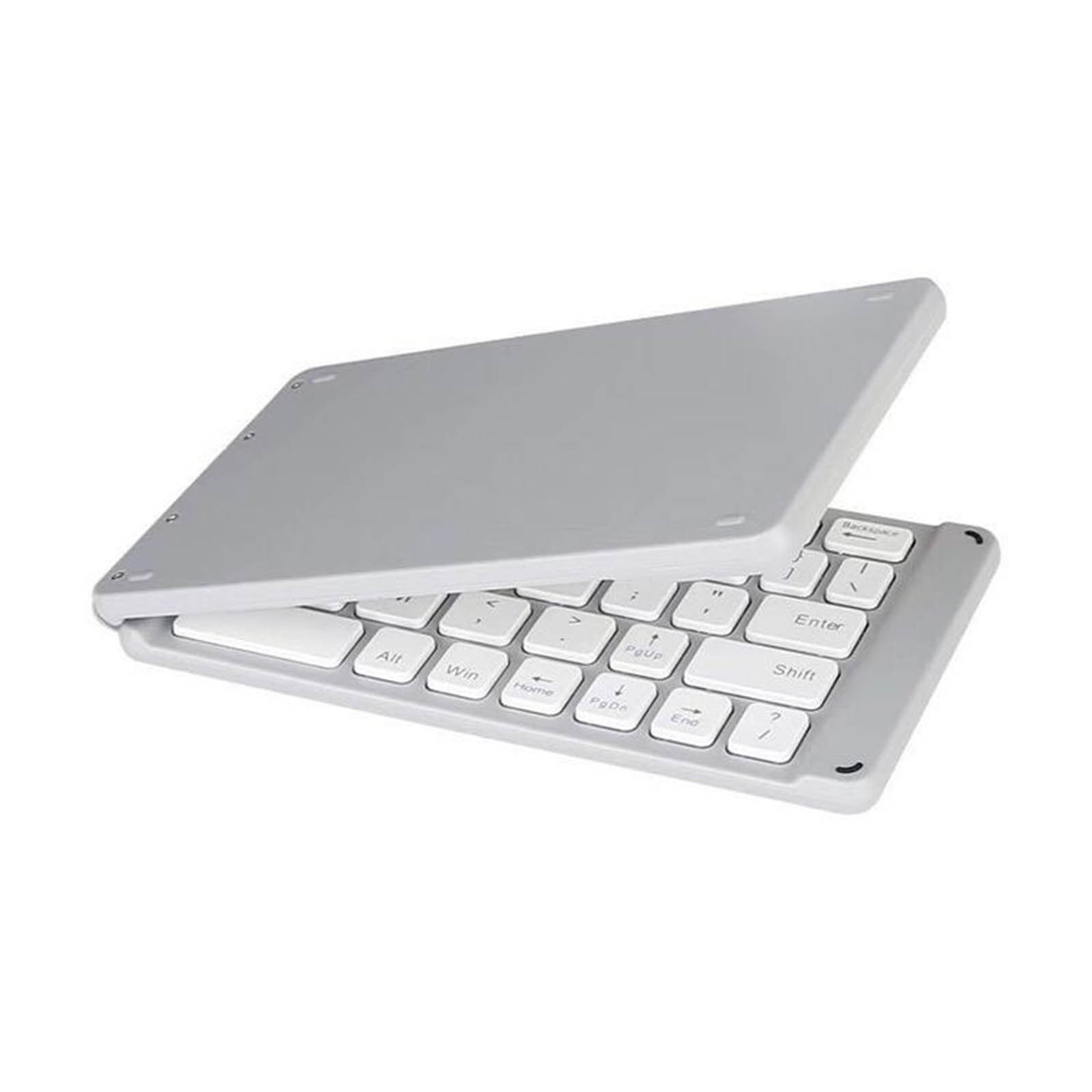 Two-fold Wireless Bluetooth Keyboard For Mobile Phones And Tablets Mechanical Keyboard, Compact Form Factor, Tactile Switch With Ergonomic Vertical feel For Notebook PC