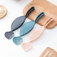 thumbnail image 4 of Creativity Drain Rice Board Multifunctional Handhold Cooking Rice Scoop Rice Sieve Wash Filtering Rice Drain Spoon Rice Rinse, 4 of 6