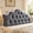 Black, variant on Dorm Headboard Pillow, Ruffle Crown Shape Tufted Reading Backrest Cushion, Large Soft Bed Rest Wedge Pillow for Twin Full Bed College Dorm Bedroom Decor, Blue, 35.43 X 19.69 Inches