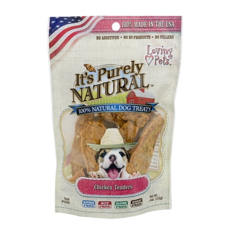 Loving Pets It's Purely Natural Chicken Tender Natural Dog
