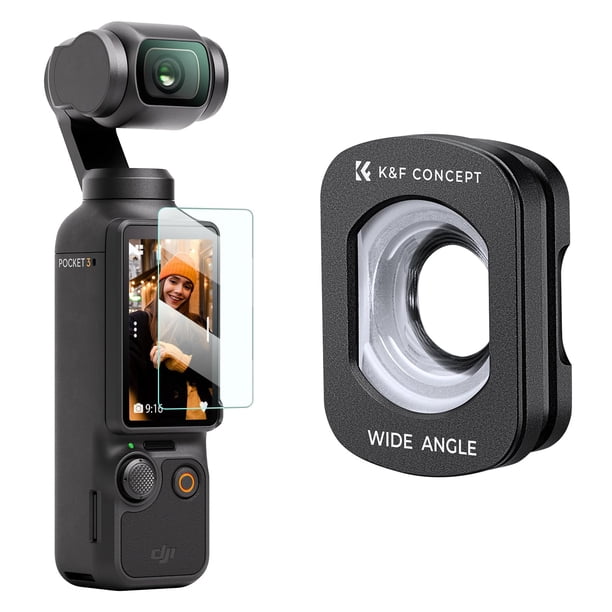 Lente gran angular K&F Concept compatible con DJI Osmo Pocket 3