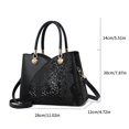 thumbnail image 5 of Fashionable Shoulder Handbag Roomy Interior Daily Use Practical Shoulder Bag, 5 of 18