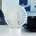 thumbnail image 4 of 1 Pieza de Ventilador de USB para Computadora Hogar Oficina y Viajes Tamaño 2.17x4.09x5.47 Pulgadas de Plástico ABS Blanco, 4 of 9