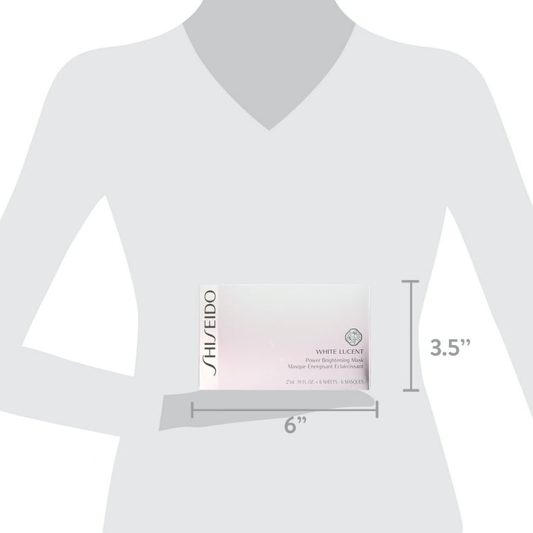Shiseido White Lucent Power Brightening Face Mask, 6 Ct - Walmart.com