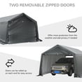 thumbnail image 6 of Homiyad 12x20 Carport Canopy, Heavy-Duty Waterproof Shelter, Reliable Protection for Vehicles, 6 of 8
