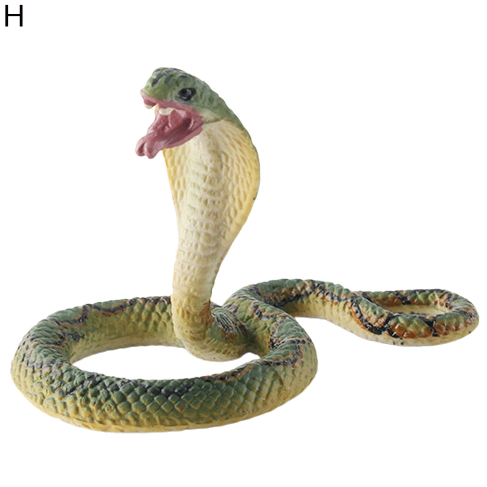 Snake Figurines Garden Decor Mini Python Rattlesnake Cobra