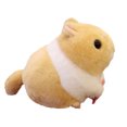 thumbnail image 2 of Hamster Toy, Cute Clockwork Hamster Plush Toy With Twisting Tail, Drawstring Interactive Pet Toy, Kawaii Stuffed Animal For Kids, Funny Animated Plushie, Gift For Children, Home Decor, 2 of 9