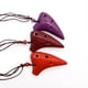 thumbnail image 4 of Ocarina 6 hoyos de cerámica Ocarina Alto C Instrumento musical de estilo submarino con puntaje musical Lanyard para amantes de la música y principiantes Maboto Ocarina, 4 of 6