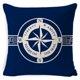 thumbnail image 1 of Juego de 4 fundas de almohada náuticas de 18.0 x 18.0 in, fundas de almohada decorativas, fundas de cojín de lino para sofá, cama, decoración del hogar (LXX019-2) oso de fresa Hogar, 1 of 4
