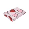 thumbnail image 4 of ZNDUO Red Pink Hearts Lollipop Pattern Throw Blanket, Lightweight Cozy Soft Throw Blanket for Couch, 40"x30" Throw Blankets for Bed, 4 of 8