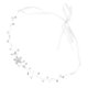 thumbnail image 4 of KAKOWELY Tocado para mujer, tocado para niña, diadema de perlas, tocado de fiesta, decoración para el cabello, 4 of 4