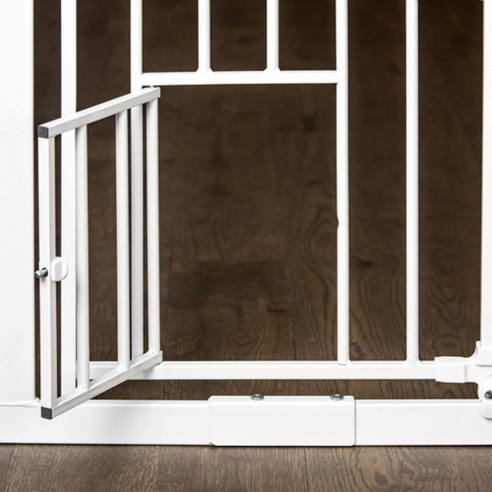 Carlson Pet Products 36 Tall Pet Gate W Lift Handle Small Pet Door 3 Pack