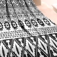 thumbnail image 3 of Black Geometric Triangle Gear Pattern Blanket,Comfortable Soft Flannel Throw Blanket,All Season,Warm Lightweight Blankets for Sofa Bed Couch Living Room Chair,40"x50", 3 of 4
