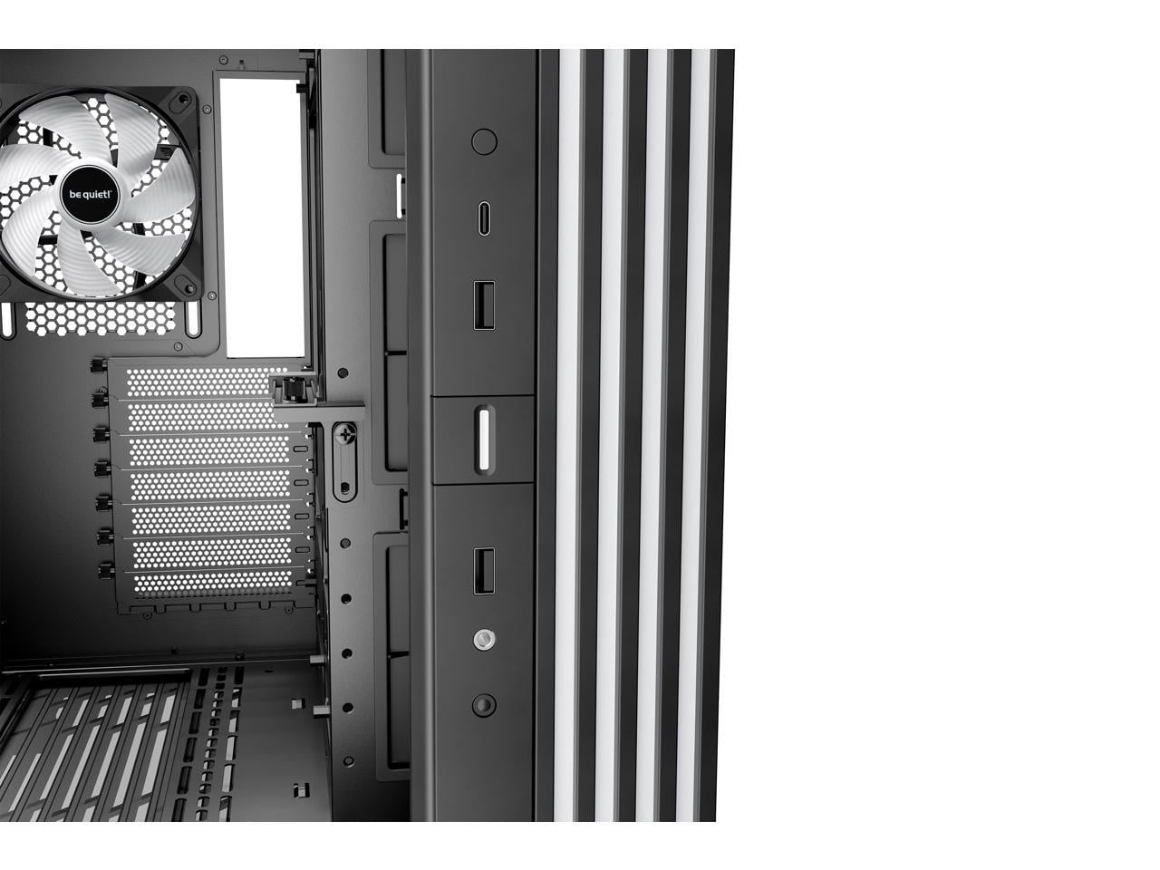 be quiet! Light Base 600 DX Black Steel (SGCC), ABS, Glass ATX Mid Tower Case