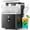 Black, variant on FREE VILLAGE Nugget Ice Maker Countertop Ready in 7 Mins,33lbs/24H Chewable Pellet Ice Machine with Self-Cleanin Function,Portable Ice Makers with Ice Scoop & Basket for Home Kitchen Office,Steel