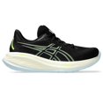 thumbnail image 1 of Zapatillas para correr ASICS Gel-Cumulus 26 para mujer, negras, de seguridad, amarillas, 1 of 7
