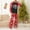 Red-Dad, variant on Odeerbi Christmas Pajamas for Family Holiday Long Sleeve Family Christmas Pajamas Matching Sets Dad Casual Printed Top Pants Outfits Loungewear Two-Piece Sleepwear Xmas PJs Set Red